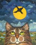 [Cat and Moon]
